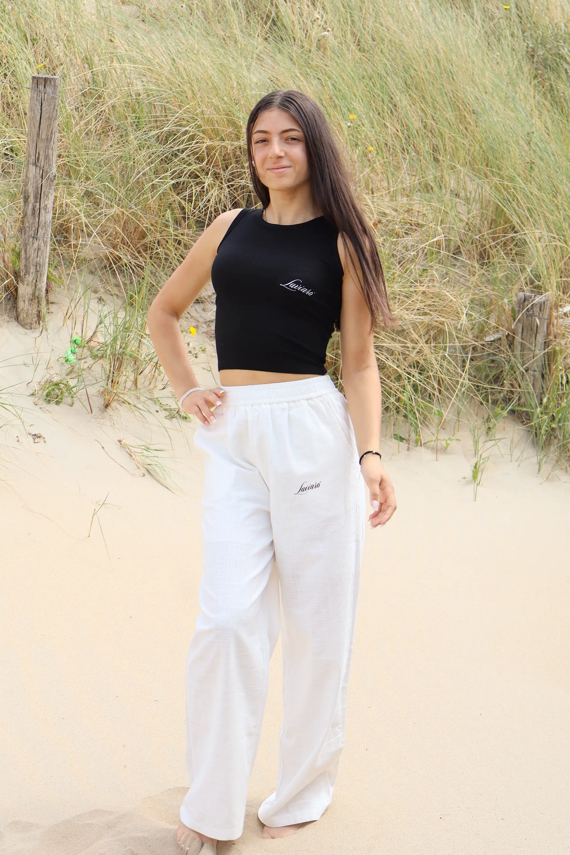 Black Crop Top | Sunset Collection