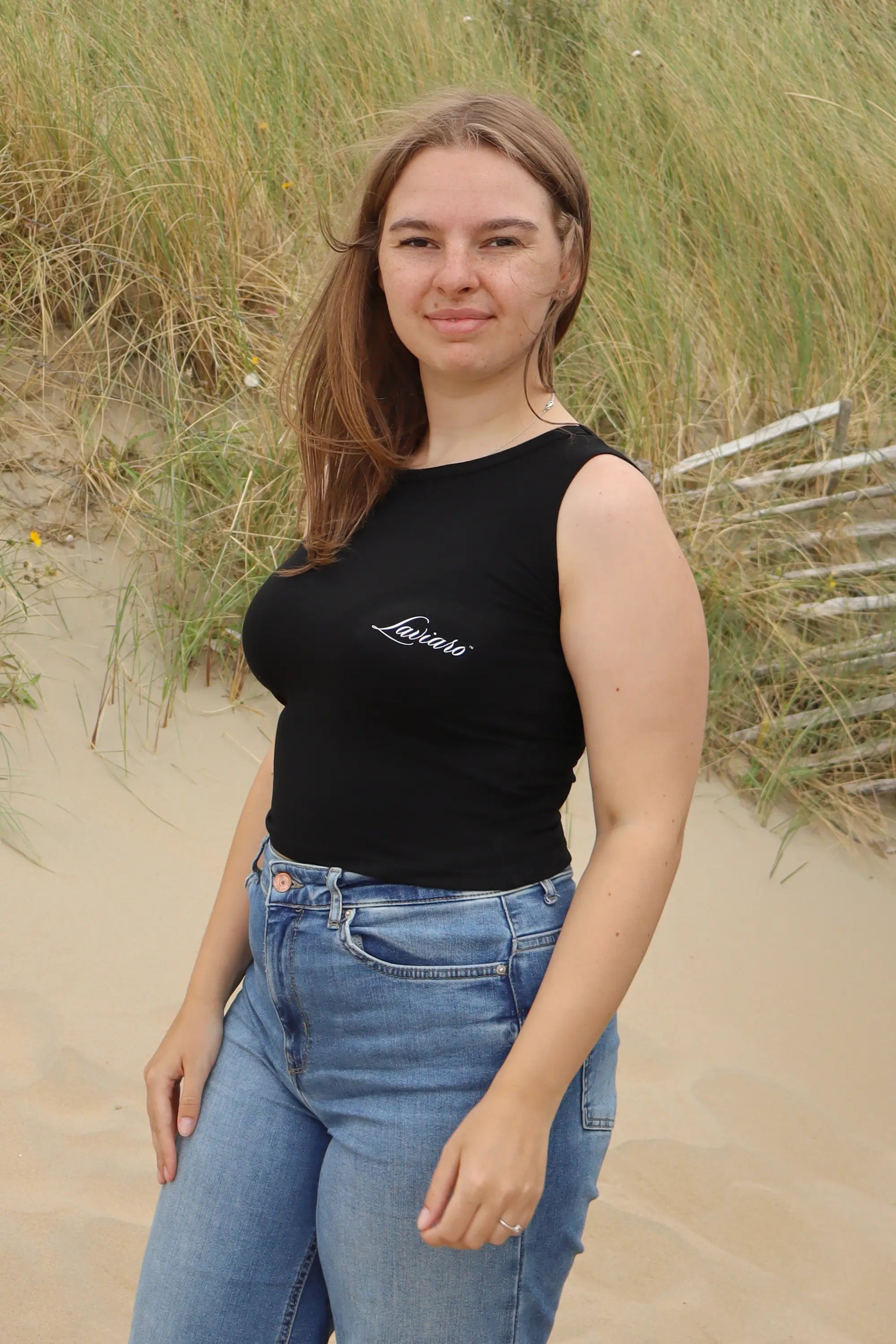 Black Crop Top | Sunset Collection