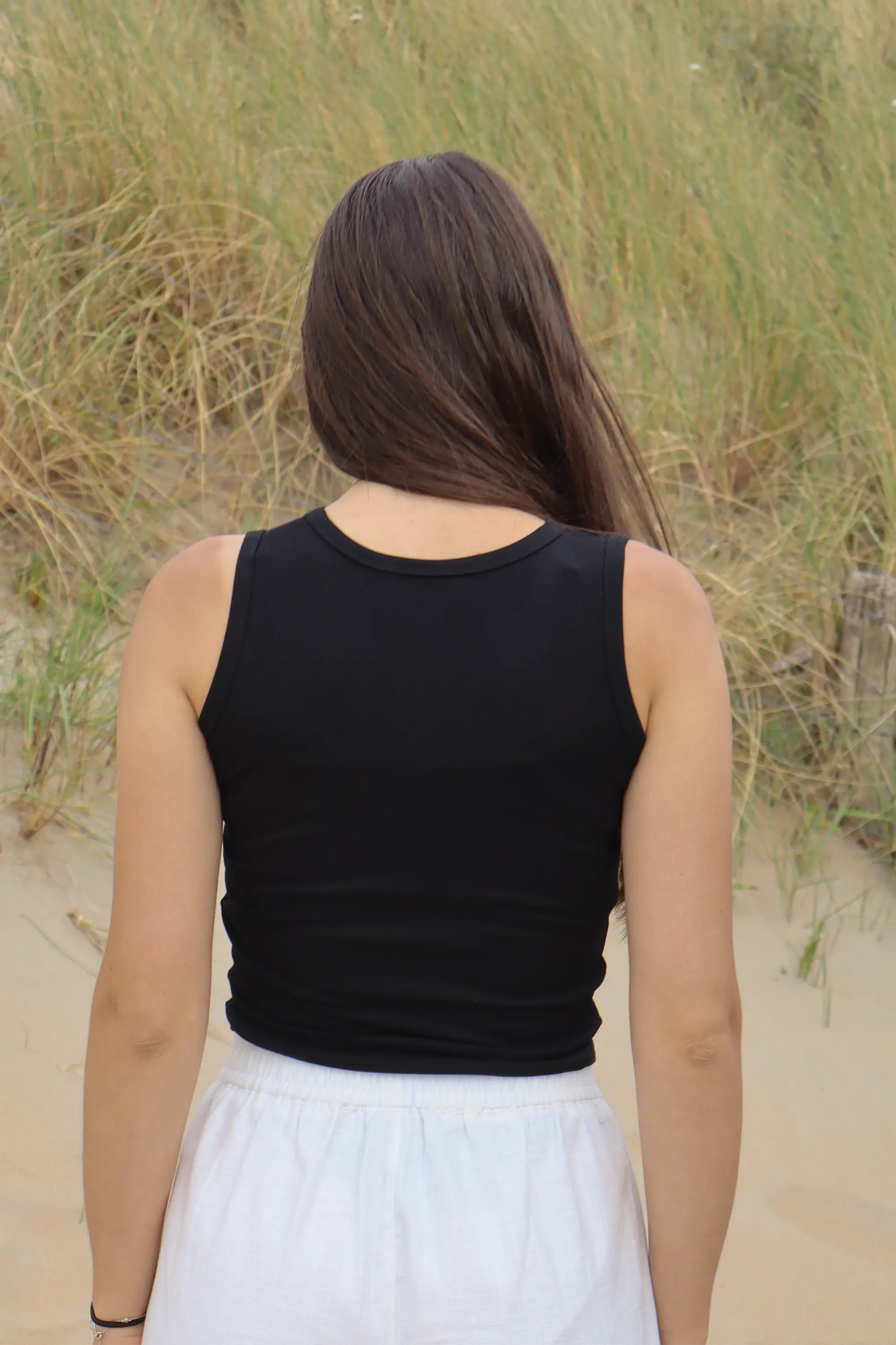 Black Crop Top | Sunset Collection