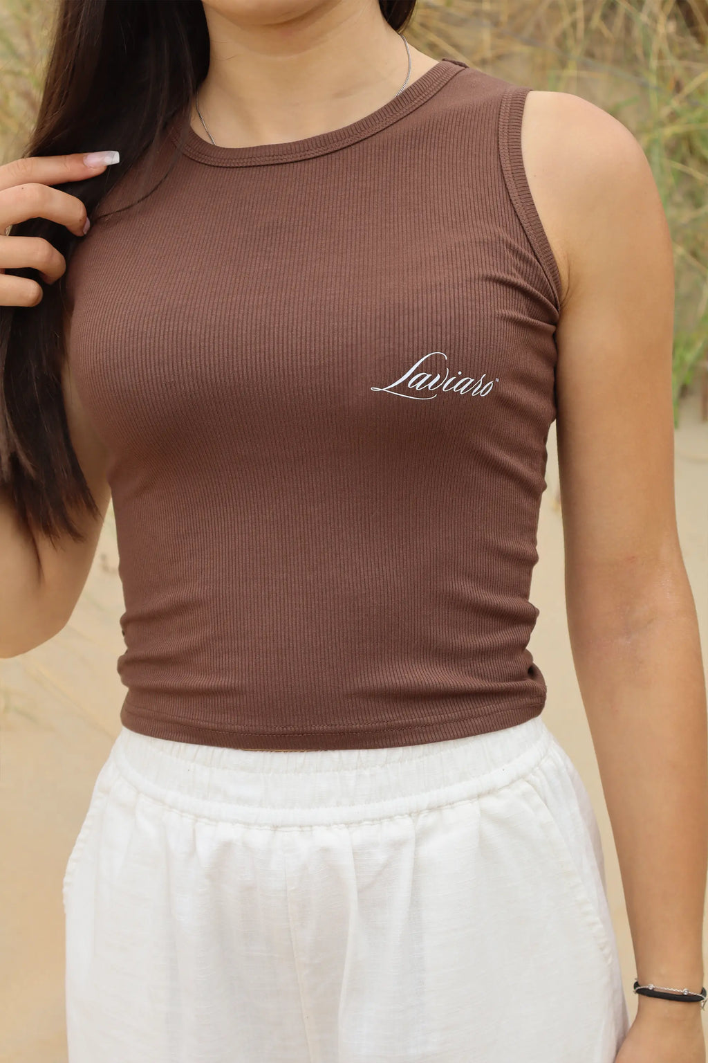 Brown Crop Top | Sunset Collection