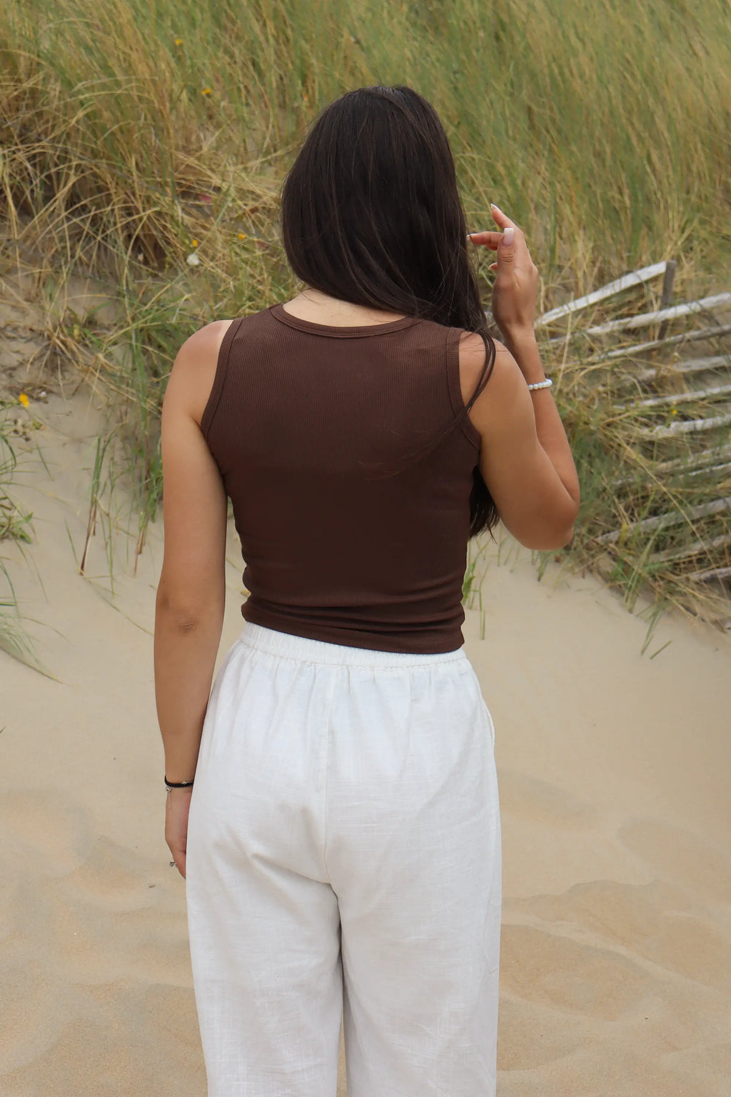 Brown Crop Top | Sunset Collection