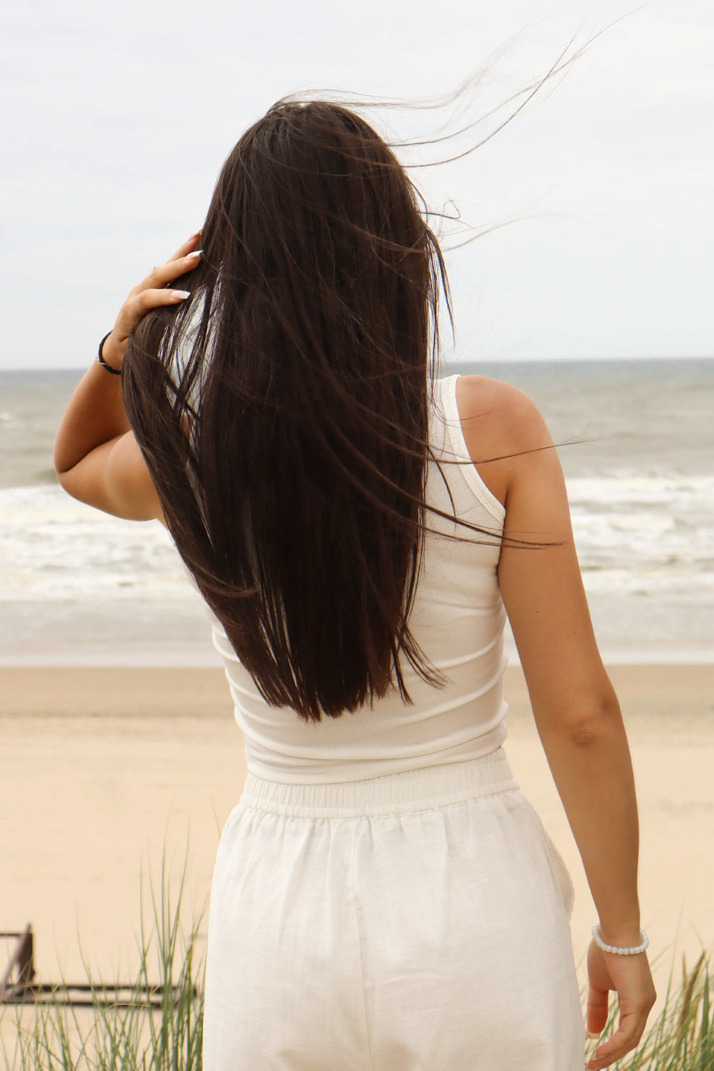 White Crop Top | Sunset Collection