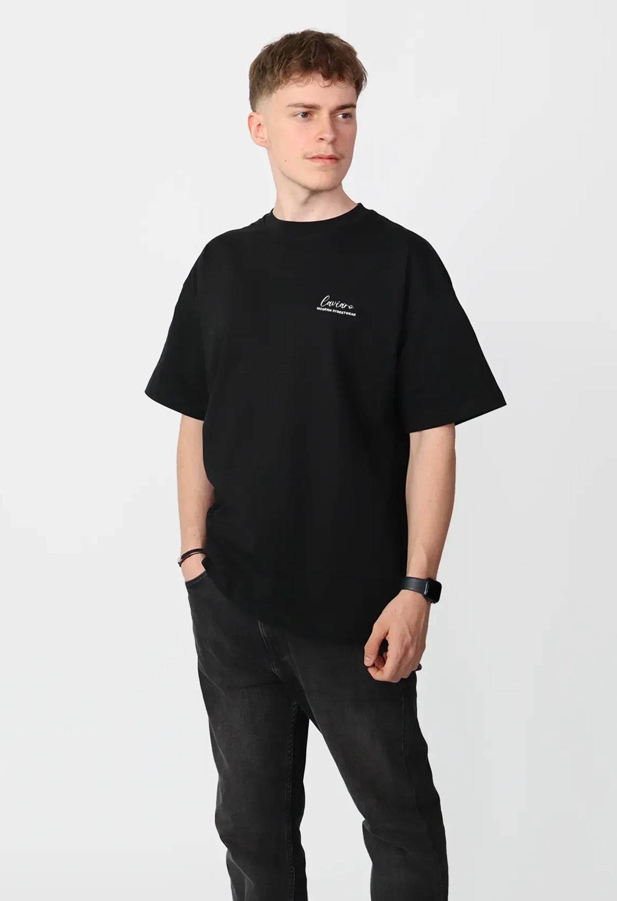 "WORN BY FEW" TEE | BLACK