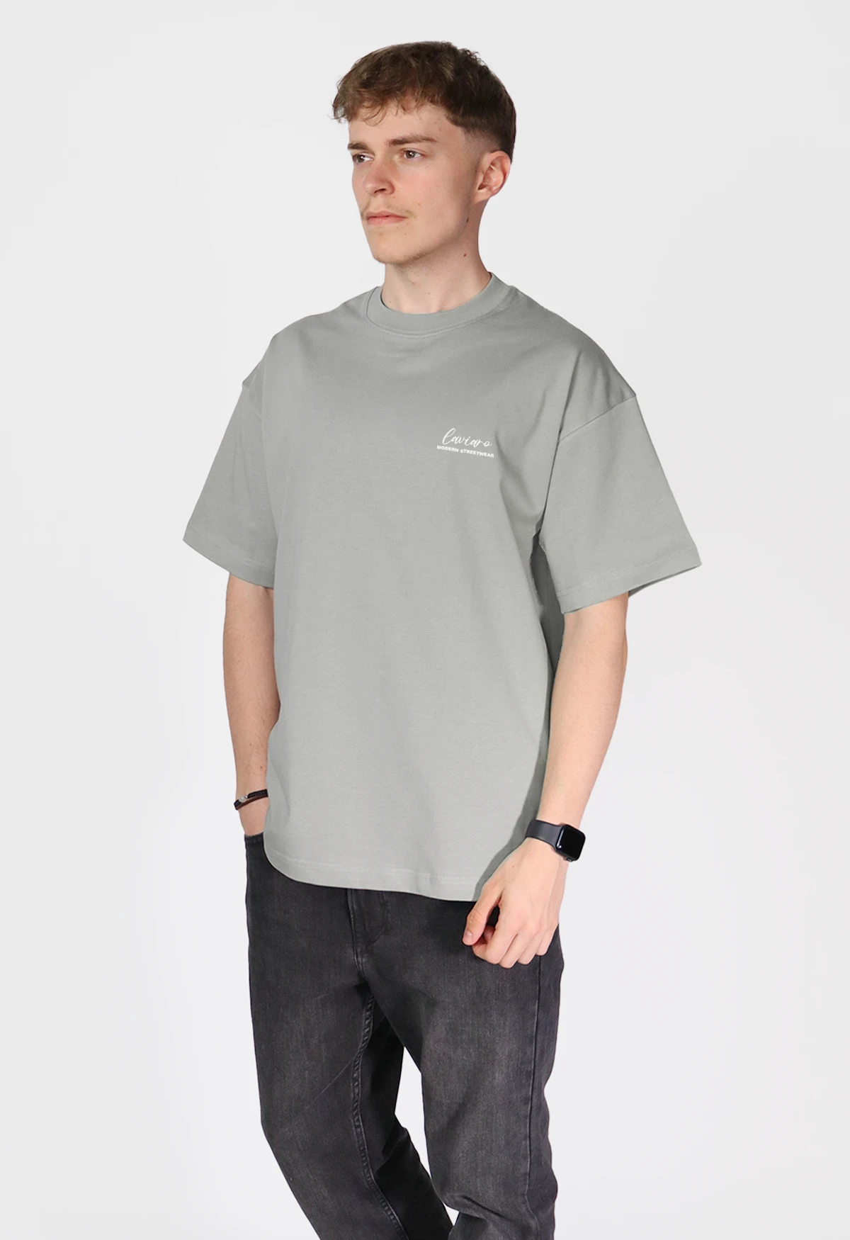 "WORN BY FEW" TEE | GREY