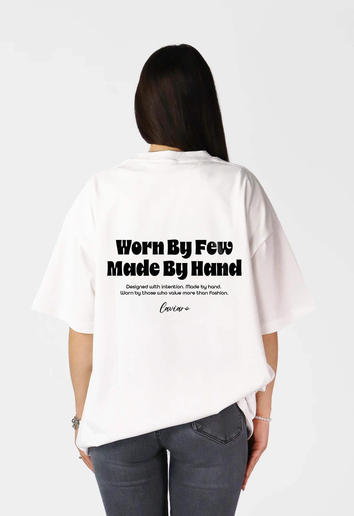 "WORN BY FEW" TEE | WHITE